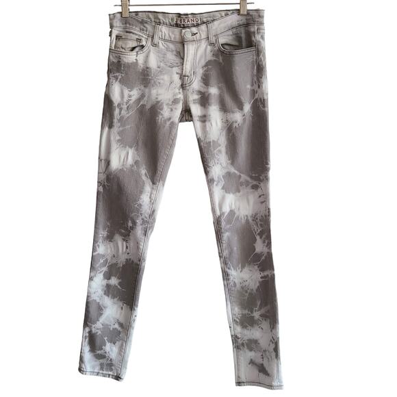J BRAND Cult Tie Dye Low Rise Skinny Jeans 10C026 Cult‎ Cut 3518 Women's Size 27 - Picture 1 of 16